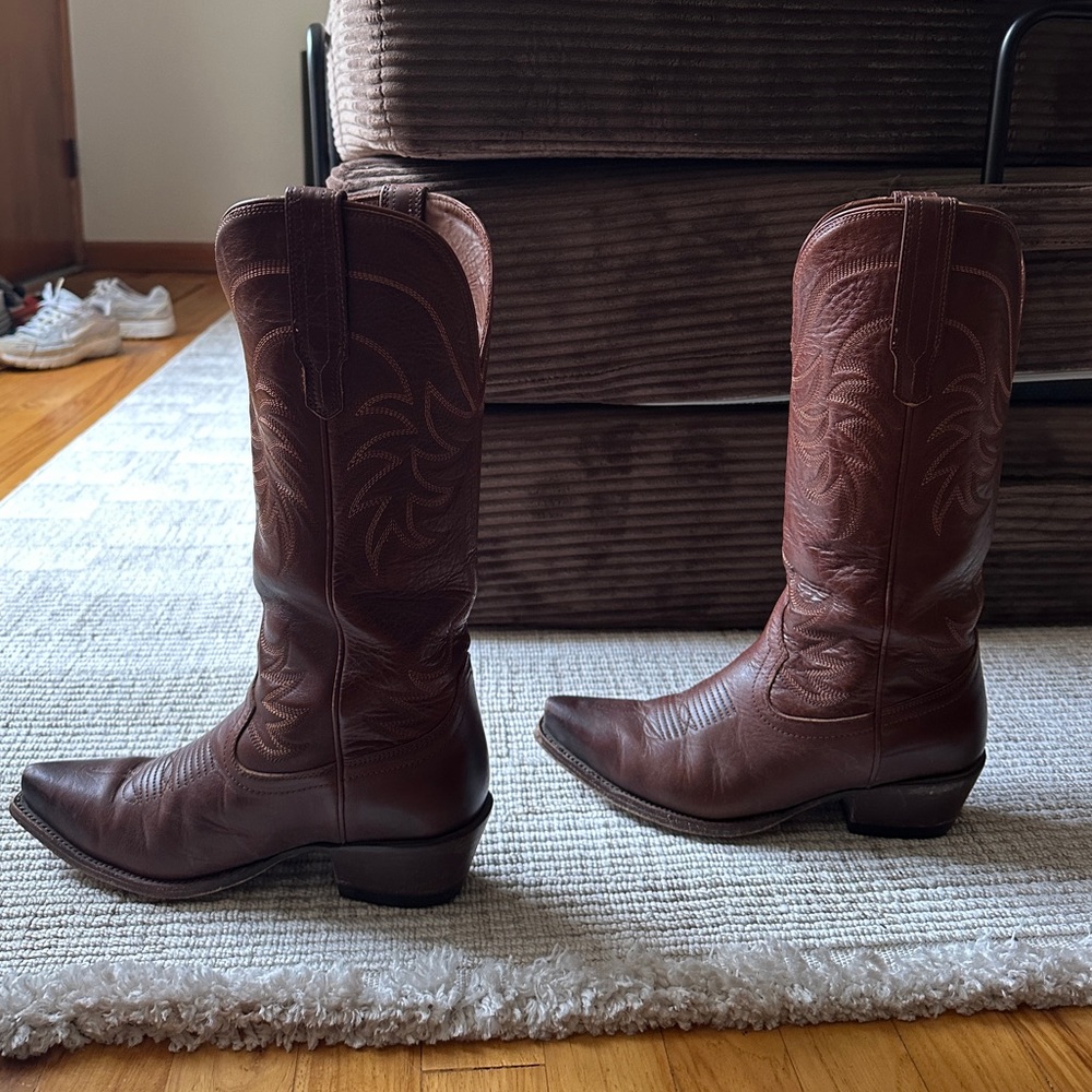 Tecovas “Annie” Leather Cowgirl Boots - Picture 5 of 13